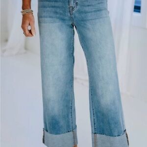 Stylish Light Blue Flare Jeans size 30 inseam 28